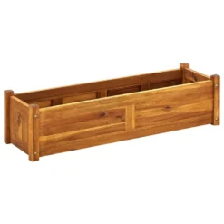 VidaXL Plantenbak Verhoogd 100x30x25 Cm Acaciahout