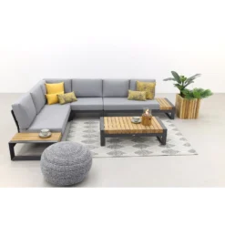 Taste Matisse Loungeset - Antraciet - 5 Delig -Tuinmeubelwinkel 1000073153 0102