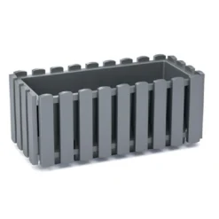 Prosperplast Plantenbak - 38 X 18 X 16 Cm - Grijs - Met Droogmeter