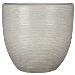 Mica Decorations Plantenpot/bloempot - Terracotta - D35/H32 Cm