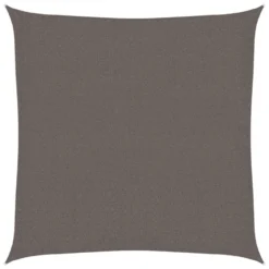 VidaXL Zonnezeil 160 G/m² 2,5x2,5 M HDPE Antracietkleurig