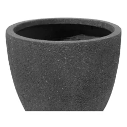Beliani Plantenbak Voor Buiten KANNIA - Grijs Klei-vezelmengsel -Tuinmeubelwinkel 1000091951 0103