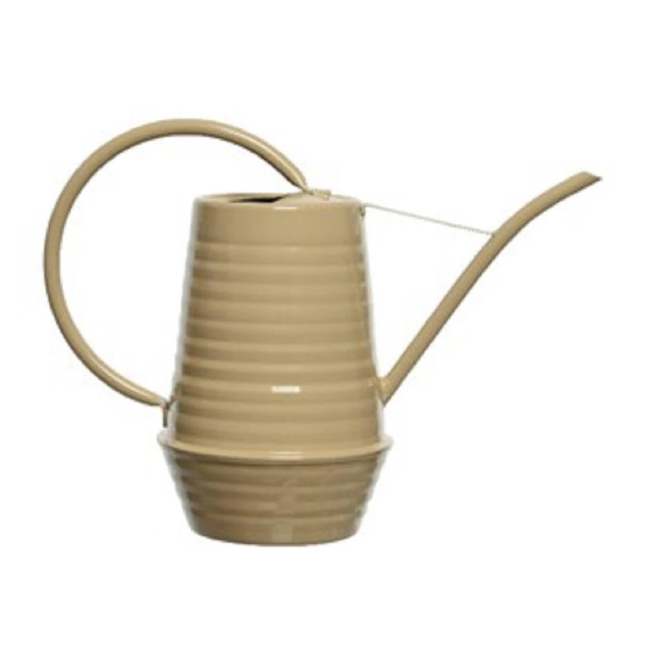 Decoris Gieter - 1 Liter - Zandkleurig - Metaal Decoris Gieter - 1 Liter - Zandkleurig - Metaal -Tuinmeubelwinkel 1000095357