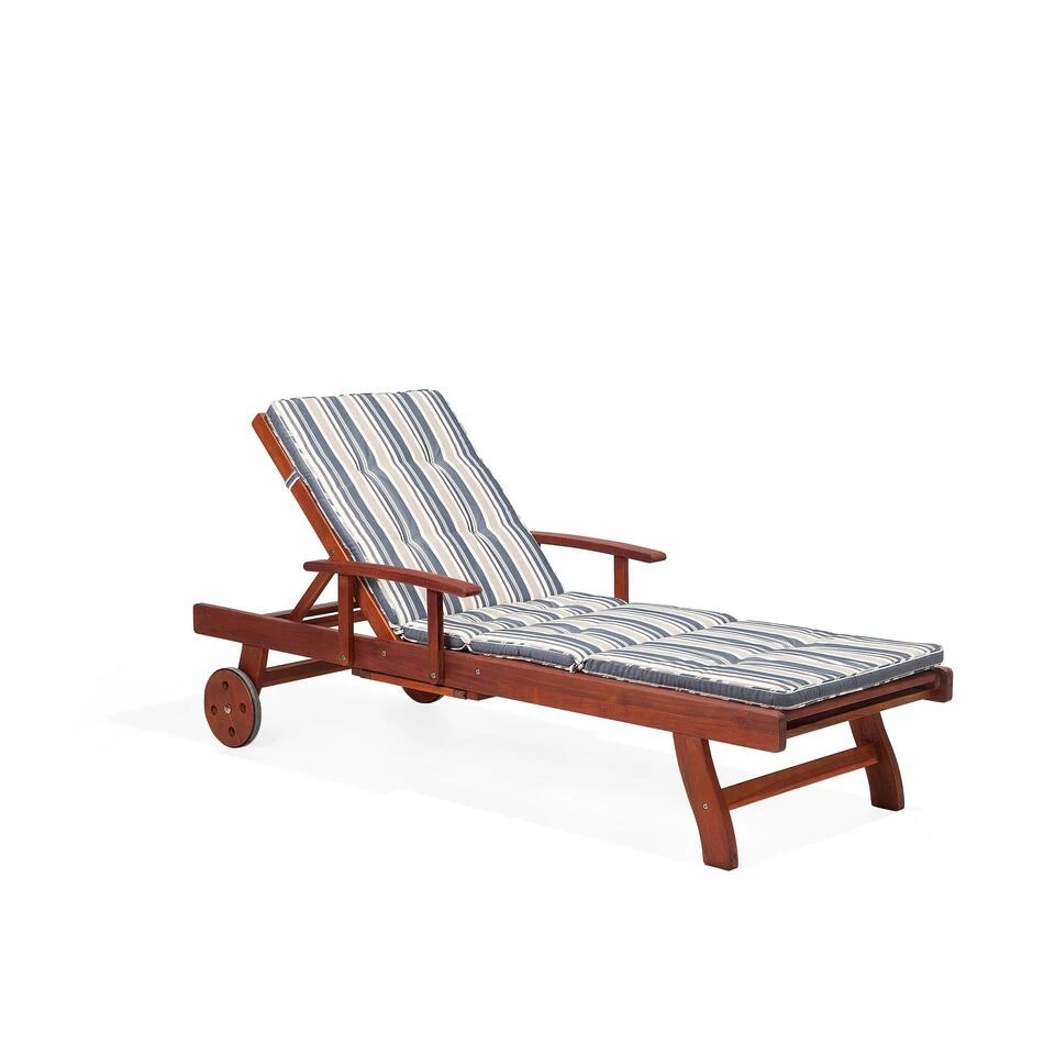 Beliani Tuinligstoel MARLBORO / JAVA / TOSCANA - Donkere Houtkleur Acaciahout Beliani Tuinligstoel MARLBORO / JAVA / TOSCANA - Donkere Houtkleur Acaciahout -Tuinmeubelwinkel 1000096765