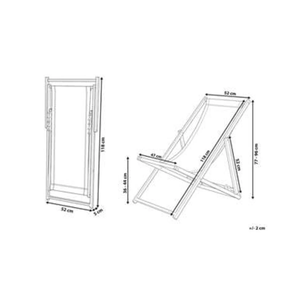 Beliani Tuinligstoel LOCRI - Grijs Polyester, Aluminium Beliani Tuinligstoel LOCRI - Grijs Polyester, Aluminium -Tuinmeubelwinkel 11c827d0c3c3407a8154fbcaa796338d