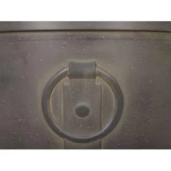 Beliani Plantenbak Voor Buiten VARI - Bruin Klei-vezelmengsel -Tuinmeubelwinkel 1231350488 0103