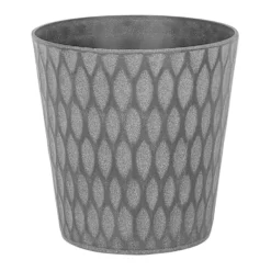Beliani Plantenbak Voor Buiten LAVRIO - Grijs Klei-vezelmengsel